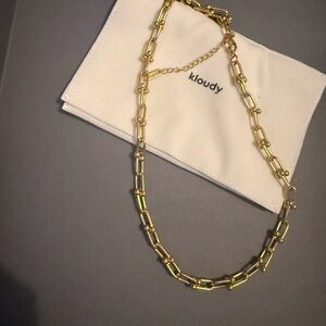 Elegant Gold-Tone Necklace